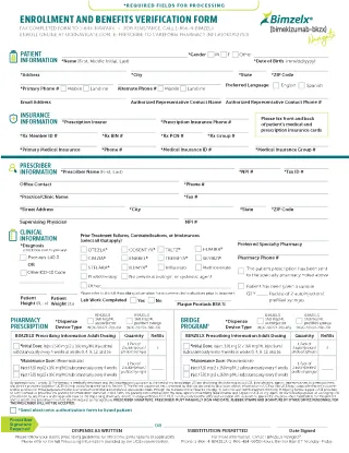 patient form